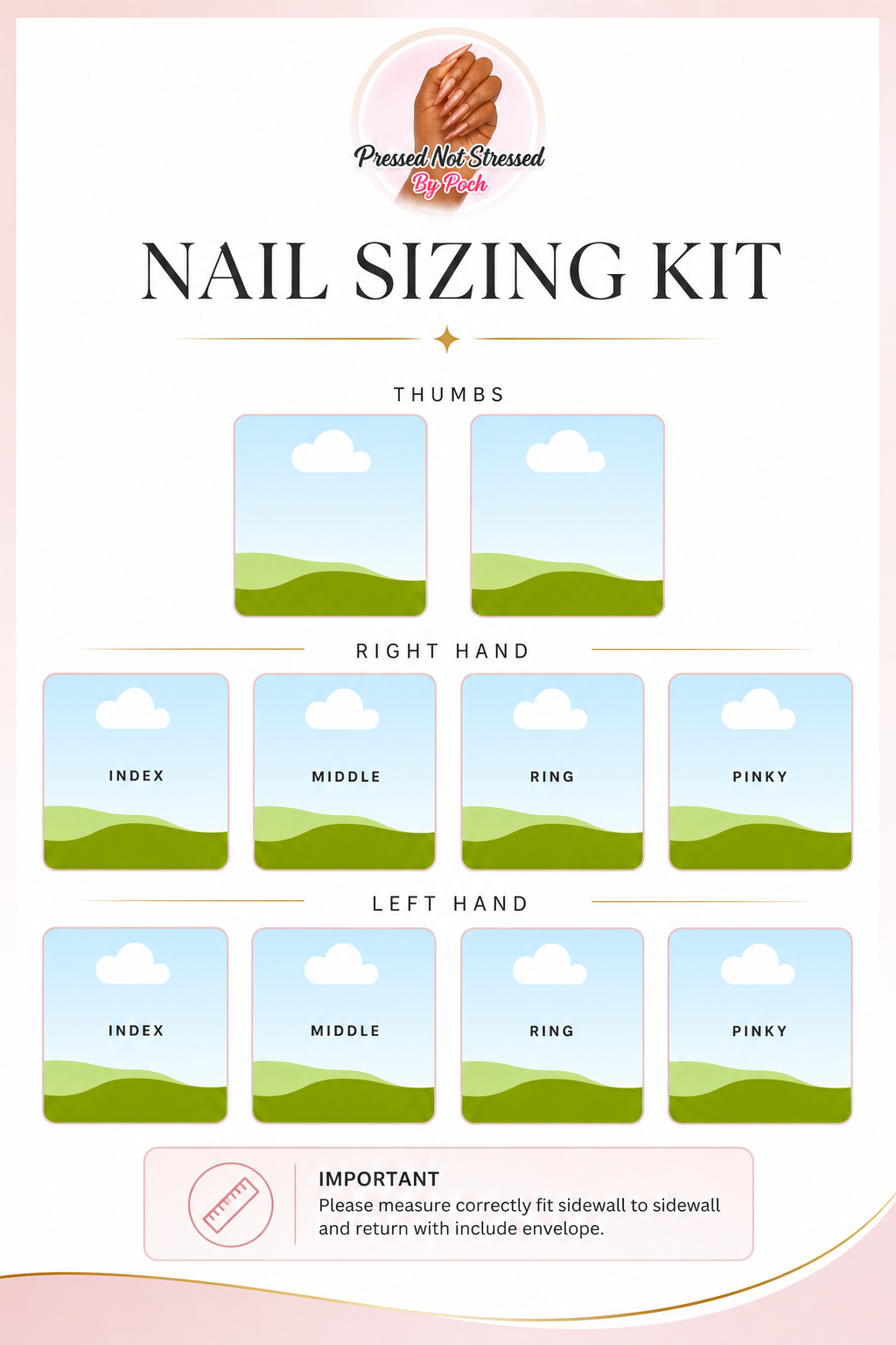 Nail sizing Kit