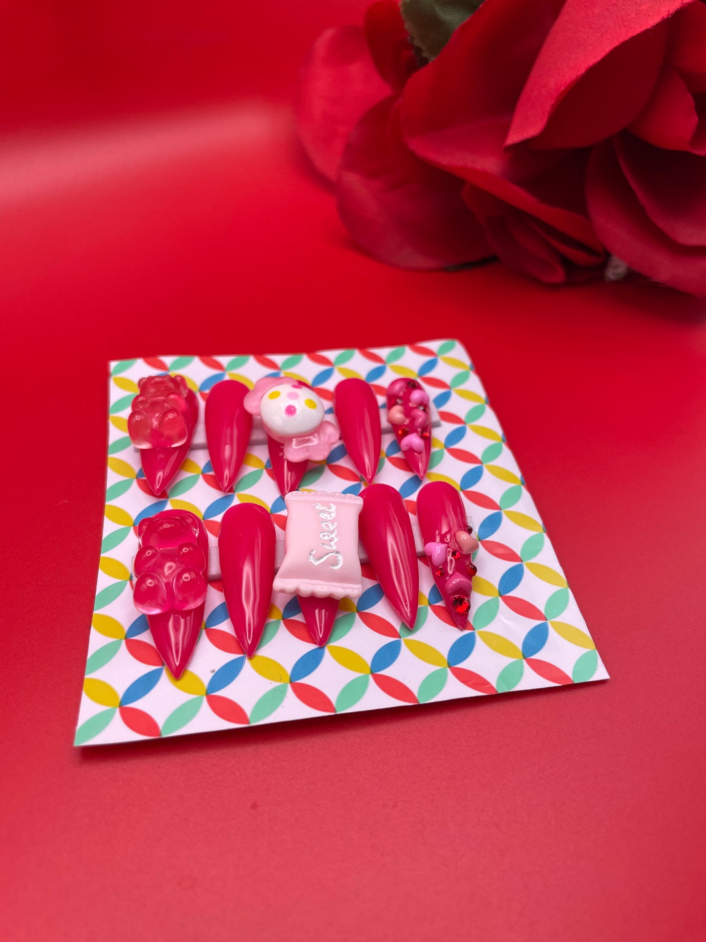 Barbz Pink Junk Long Stiletto