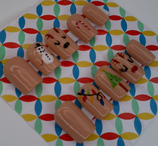 Sugar Cookie Christmas Short Square