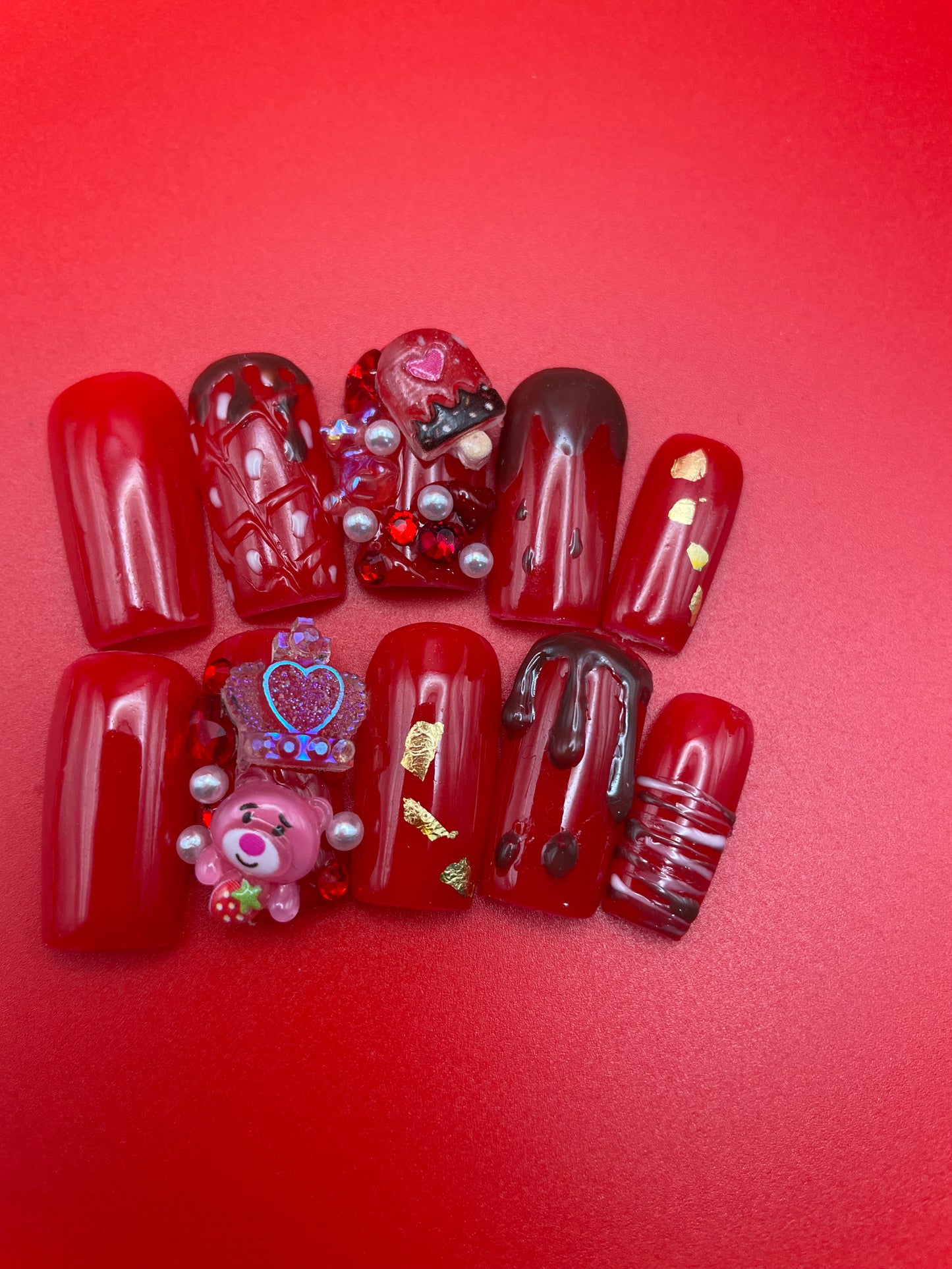 Valentines Junk Medium Square