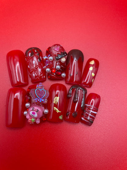 Valentines Junk Medium Square