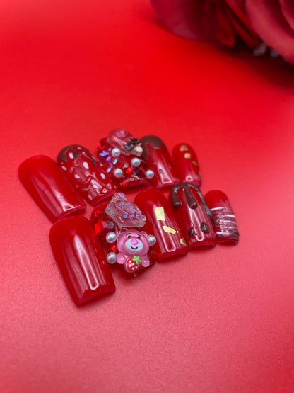 Valentines Junk Medium Square