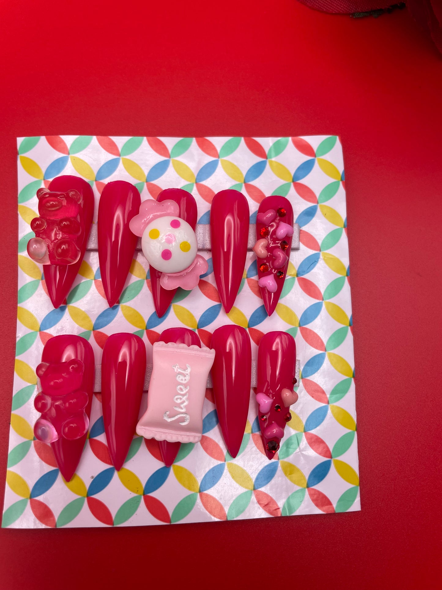 Barbz Pink Junk Long Stiletto