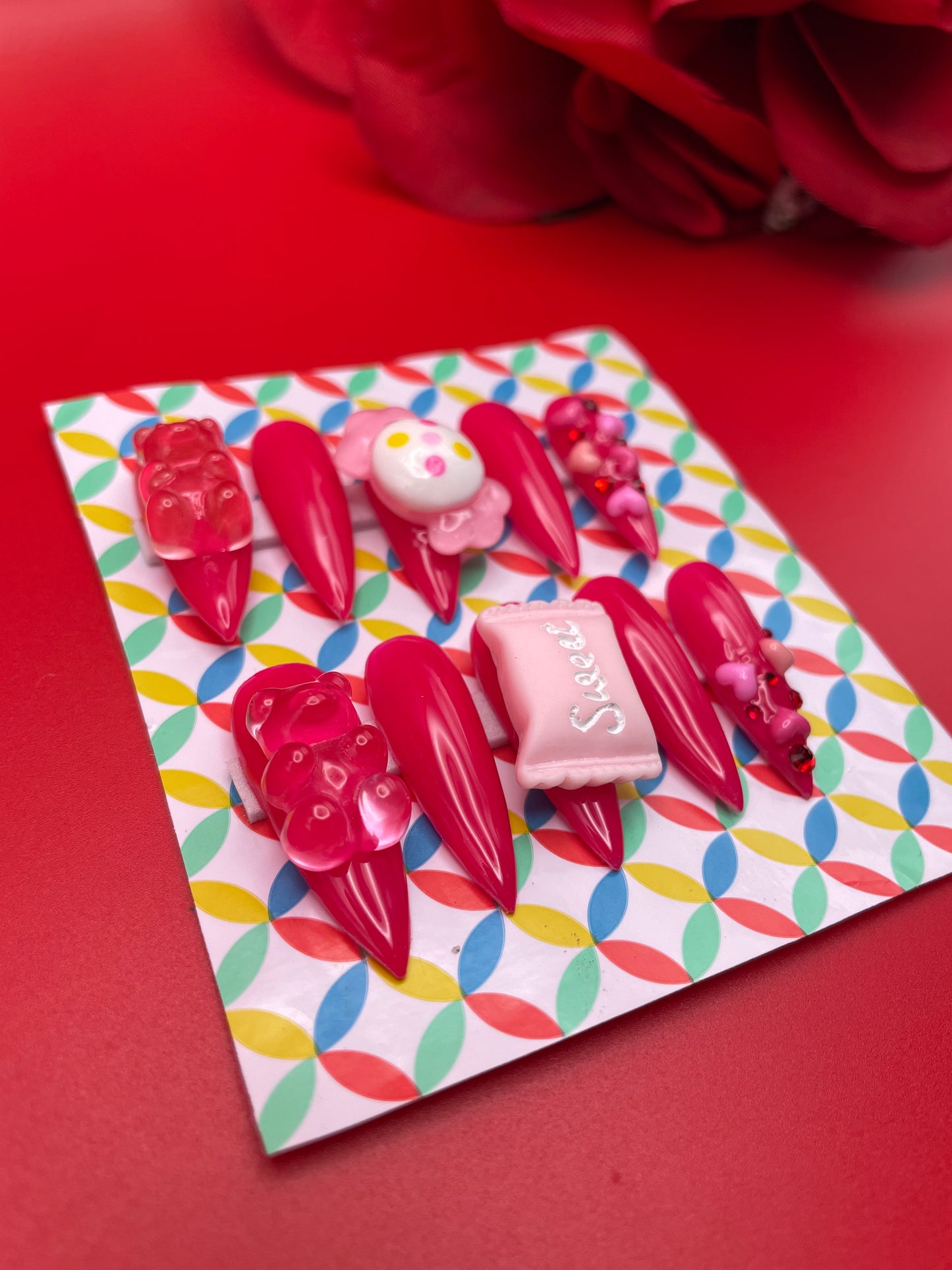 Barbz Pink Junk Long Stiletto