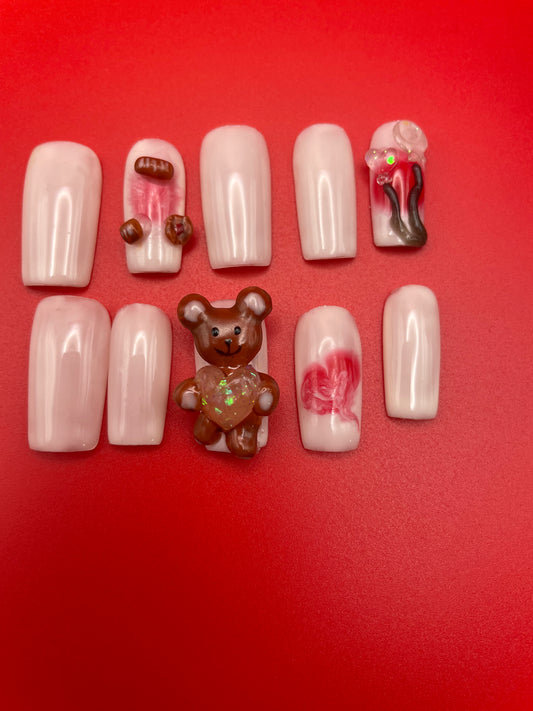 Traditional Valentines Medium Square