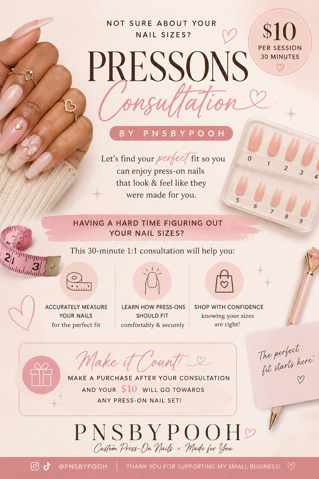 Nail Sizing Consultation