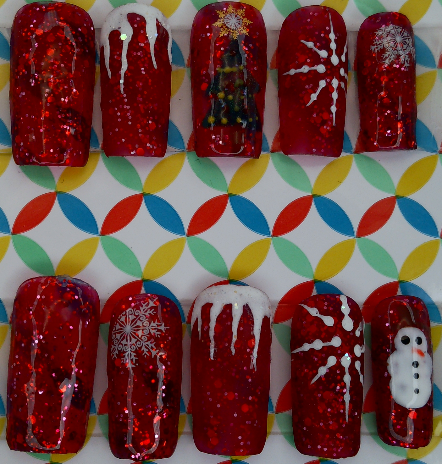 Festive Christmas Medium Square