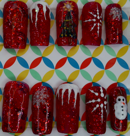 Festive Christmas Medium Square