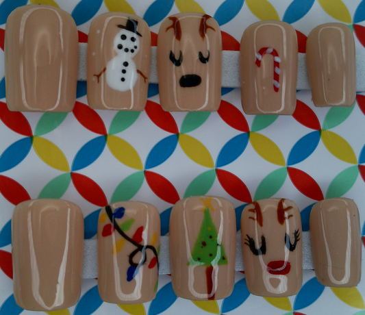 Sugar Cookie Christmas Short Square