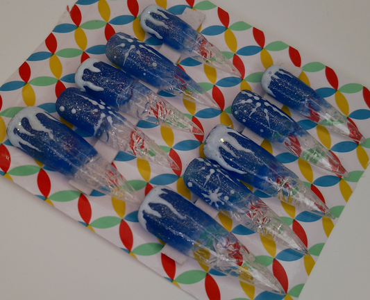 The Icy Blues XL Stiletto