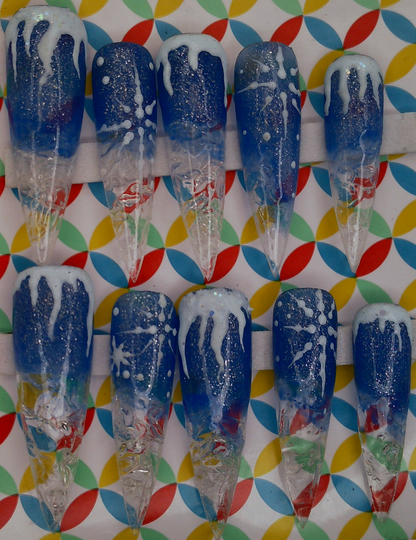 The Icy Blues XL Stiletto